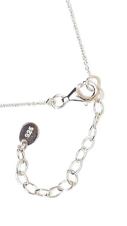 Feder Collier aus 925 Echt Silber