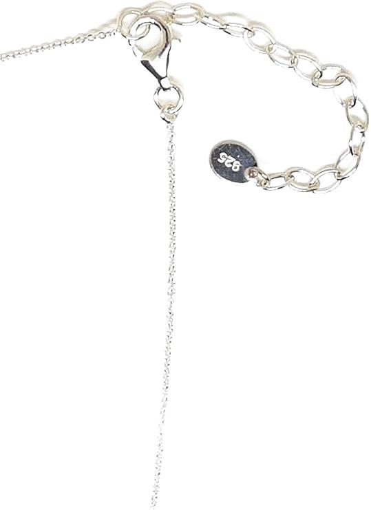 Feder Collier aus 925 Echt Silber