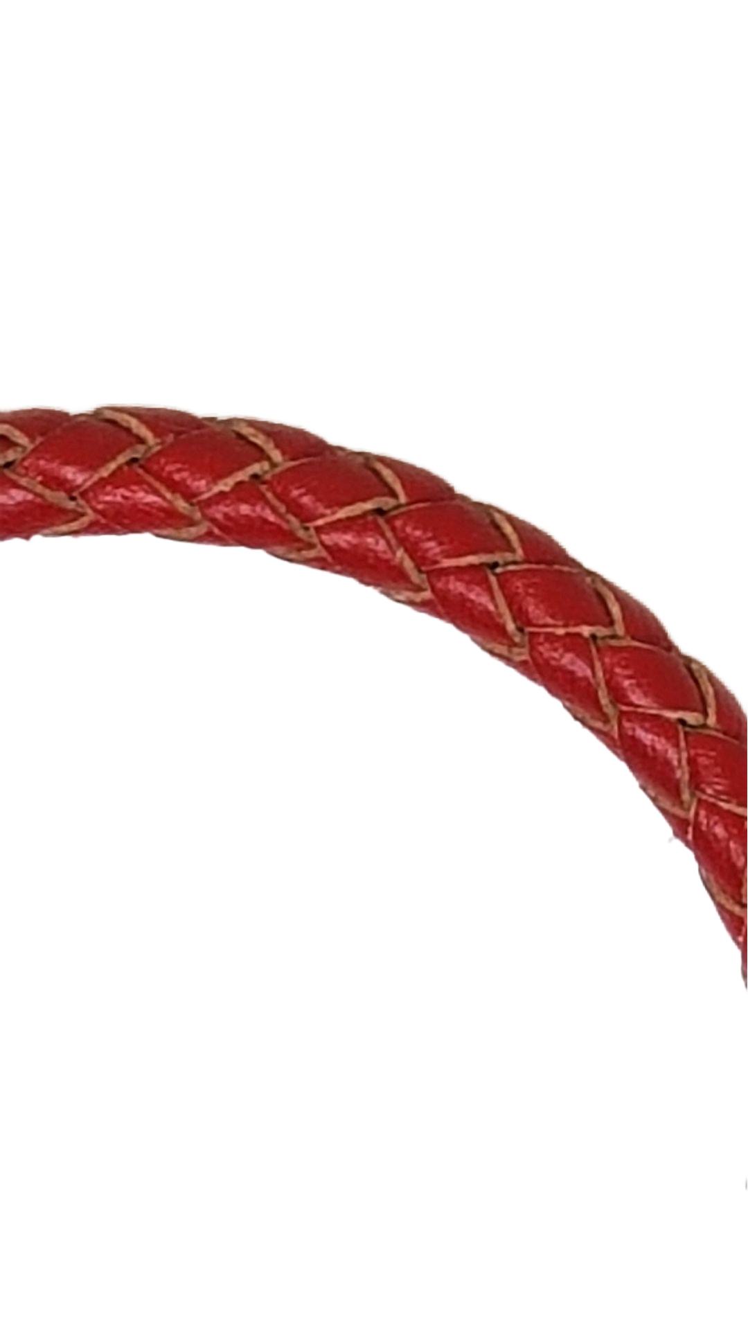 Armband aus echt Leder mit echten Lava Steinen und Kristall Stein von Lanzarote (Handarbeit)